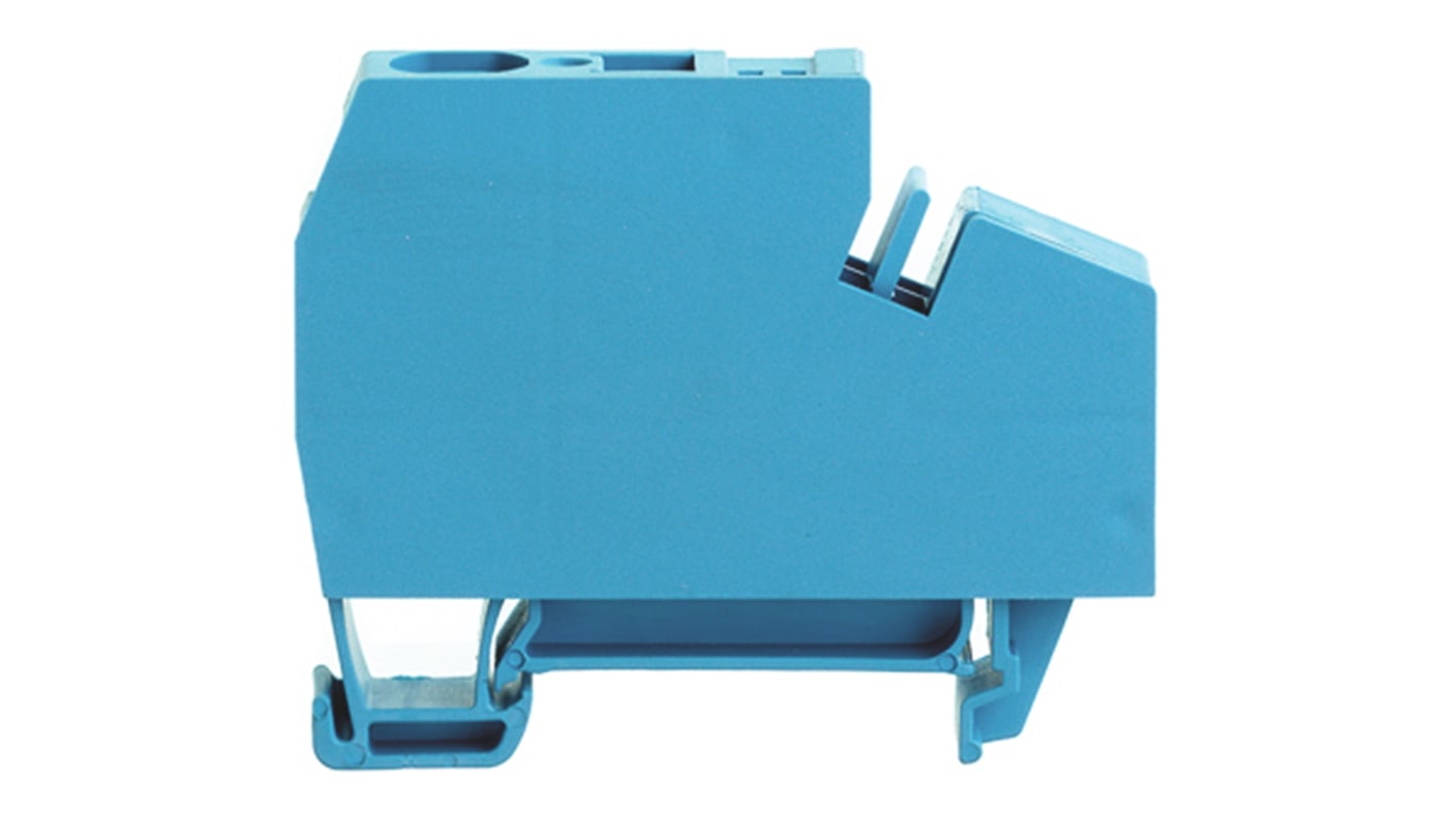 Weidmüller Z Series Blue Feed Through Terminal Block, Single-Level, Clamp Termination