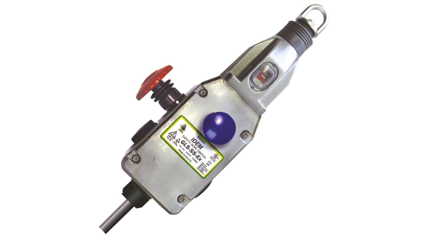 GLS-SS Rope Pull Switch, ATEX, 2NC 2NO