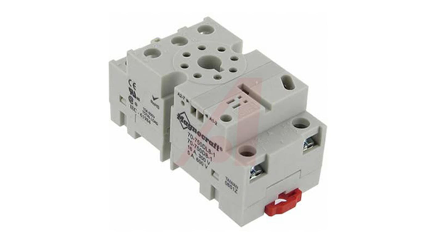 Schneider Electric 300 V, 600 V Relay Socket, for use with 750 Series Relay, 750H Series Relay