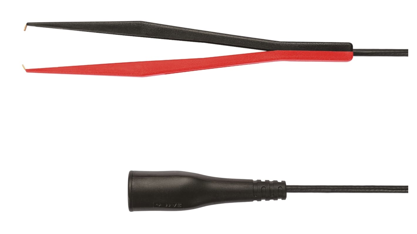 Cable de prueba BNC Schutzinger, Macho, 1A, 33 V ac, 70V dc, 1m