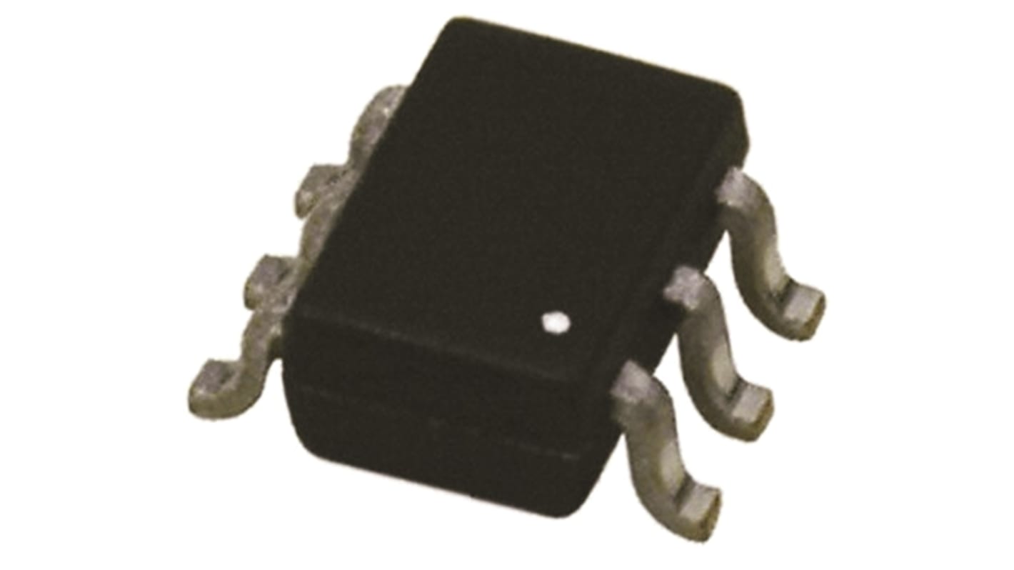 MOSFET DiodesZetex DMN3190LDW-7, VDSS 30 V, ID 1,3 A, SOT-363 de 6 pines, 2elementos, config. Aislado