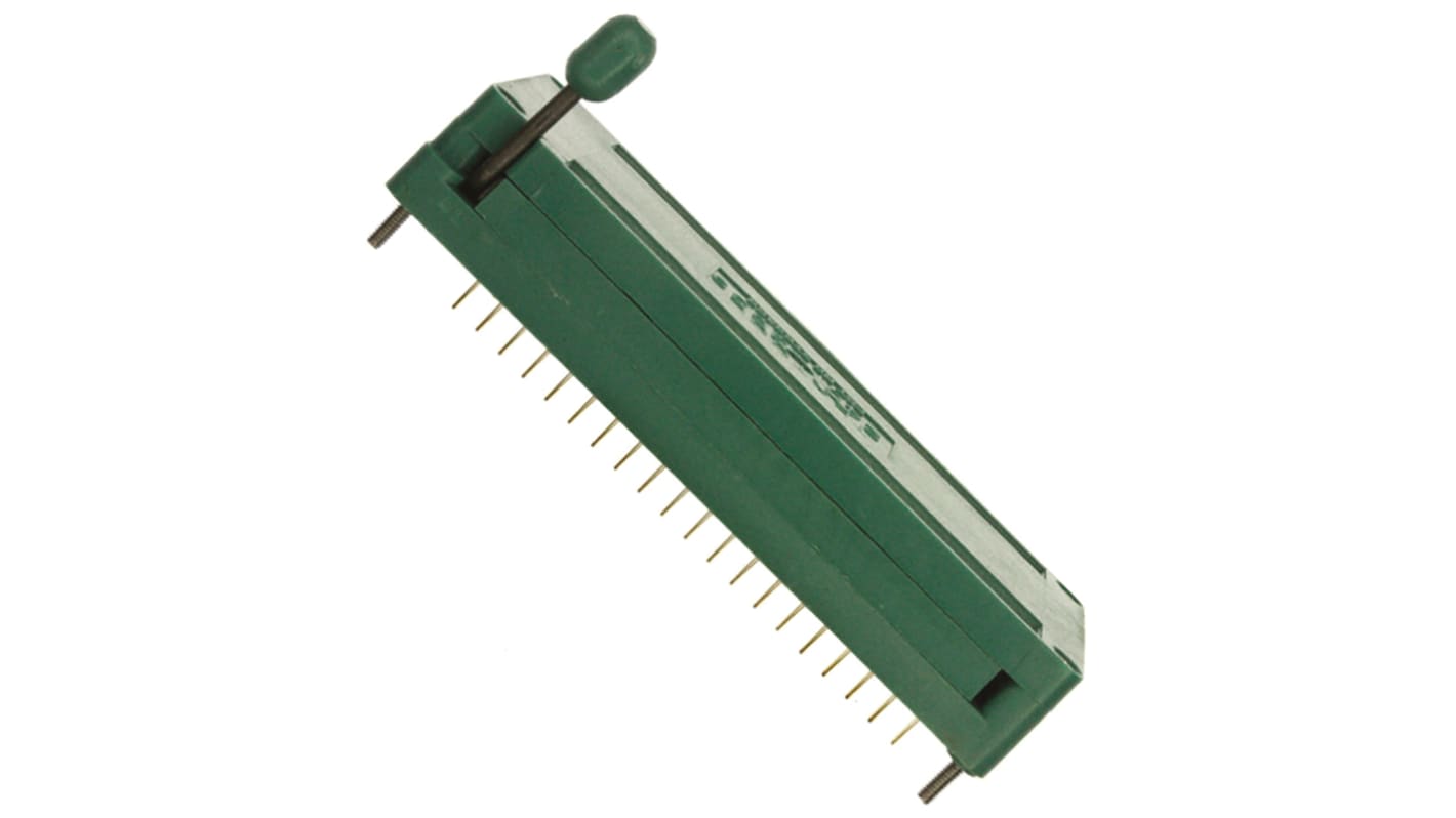 3M ZIF IC Dip-sokkel, 2.54mm Afstand, 25.4mm rækkeafstand, 40-Polet, Hulmontering, 1A, Textool, Lige