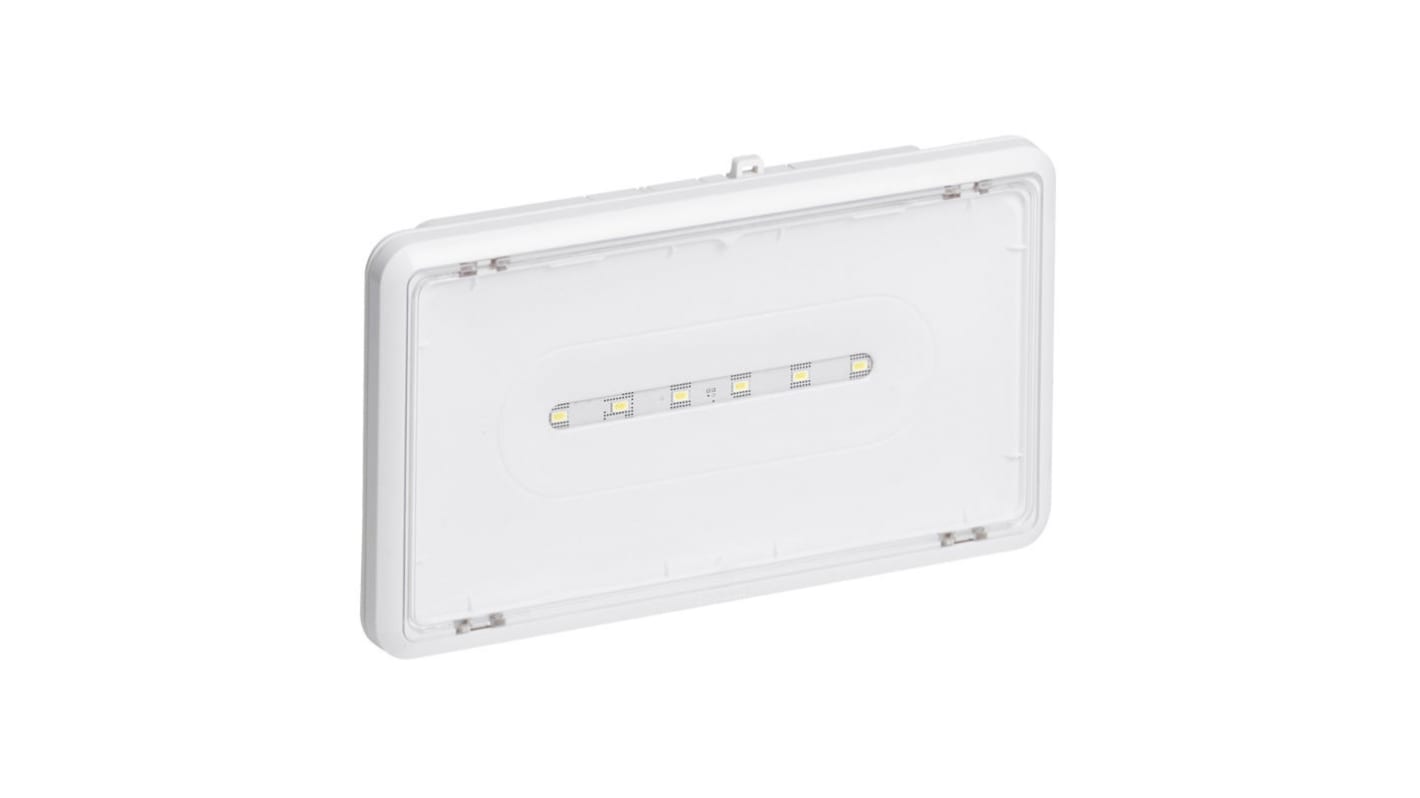 Lampada di emergenza LED Legrand, 0,95 W, 400 lm, autonomia 1h, IP43