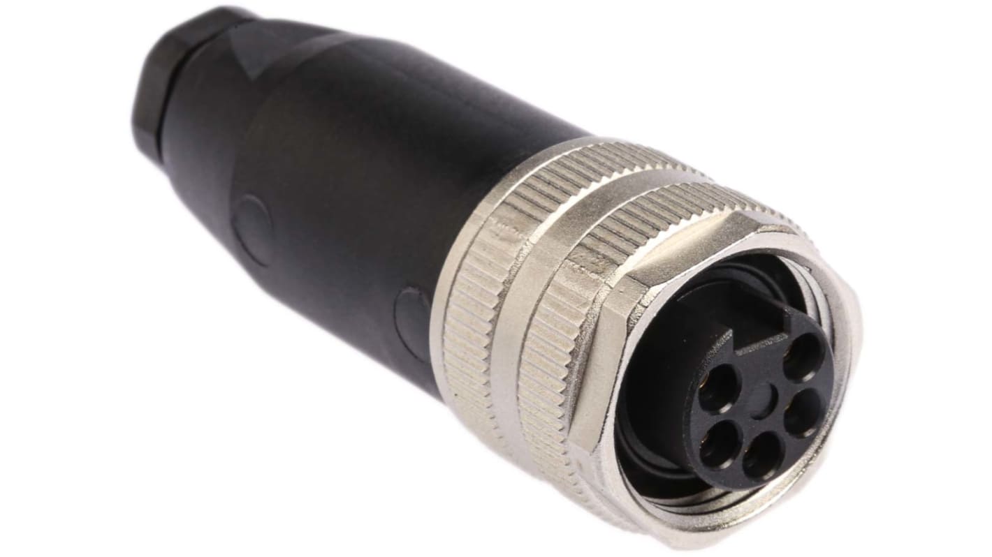 Murrelektronik Circular Connector, 5 Contacts, Cable Mount, 7/8 Connector, Socket, Female, IP65, IP67, 7000 Series