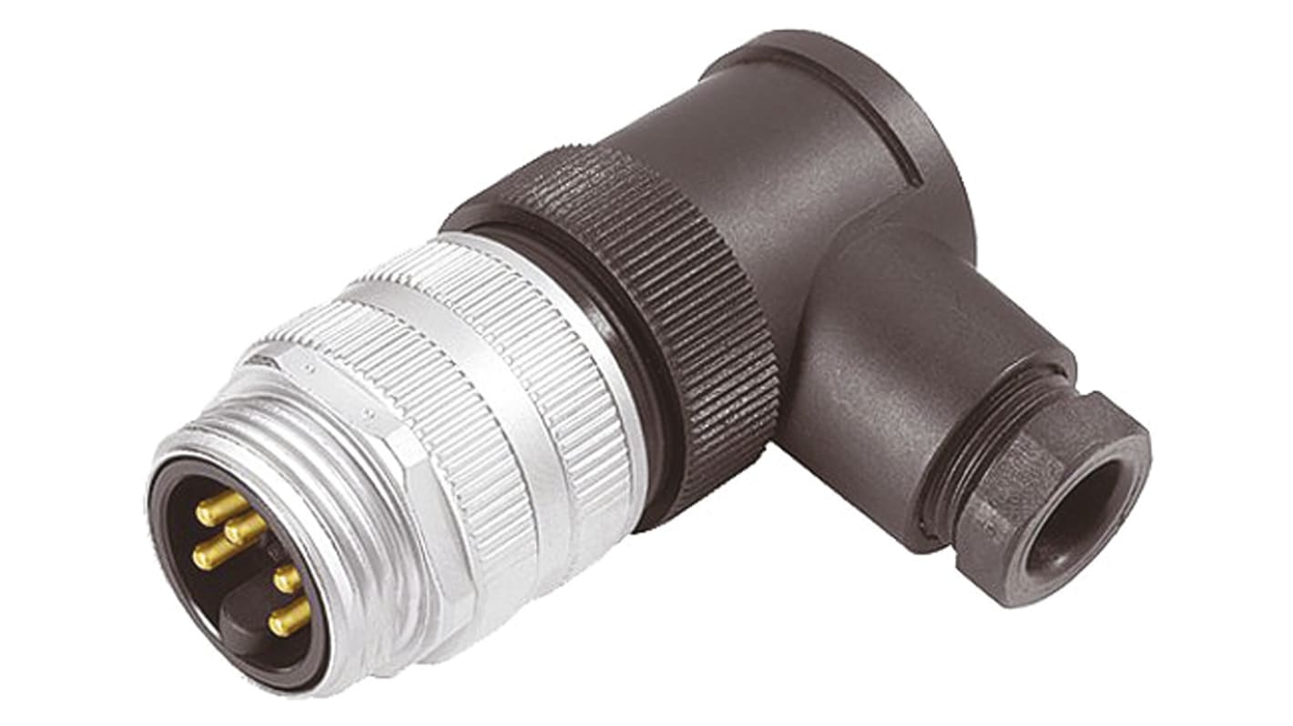 Murrelektronik Circular Connector, 5 Contacts, Cable Mount, 7/8 Connector, Plug, Male, IP65, IP67, 7000 Series