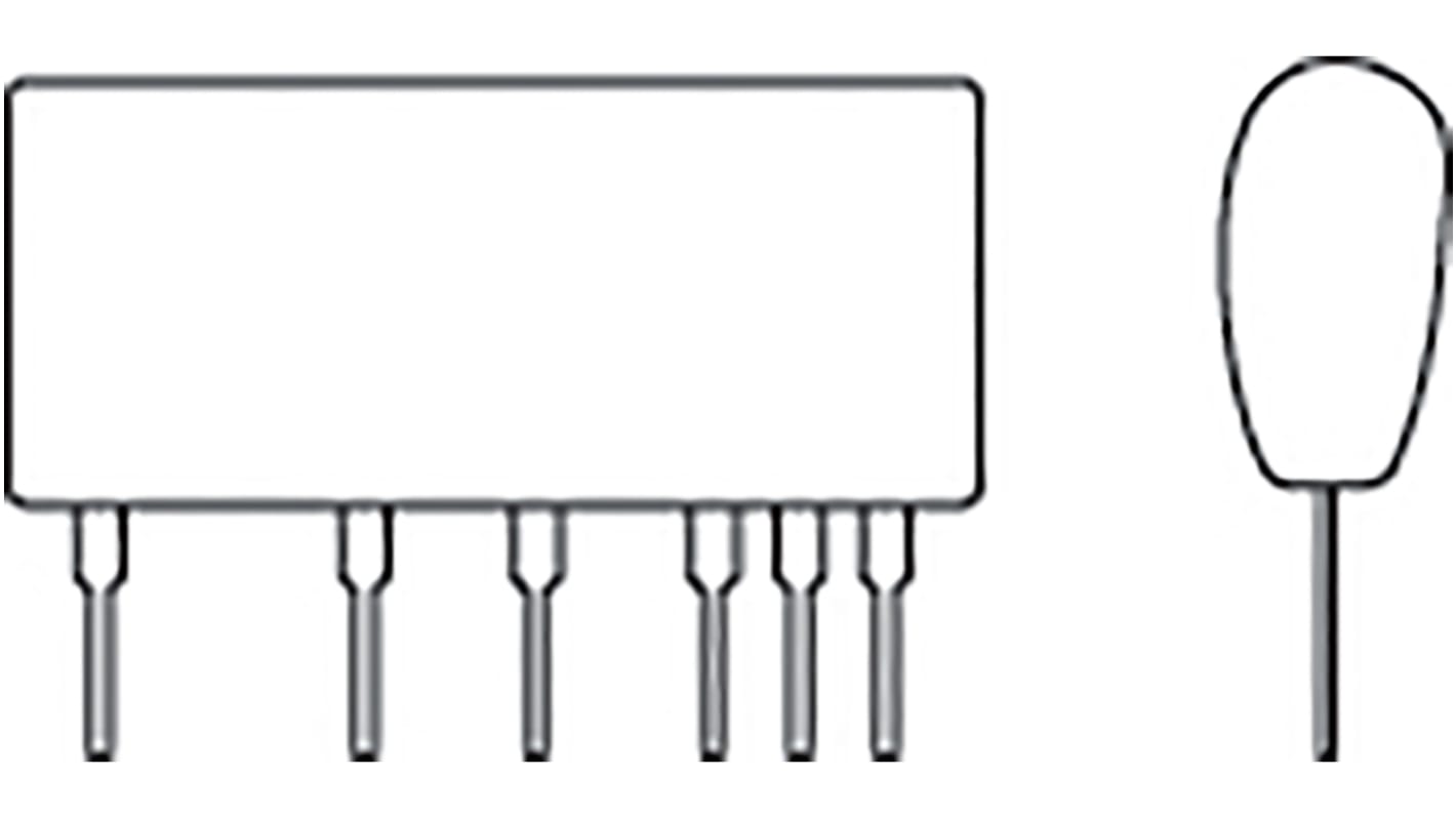 ROHM, AC-DC Converter 200mA, 4.7 → 5.3 V 10-Pin, SIP BP5063-5