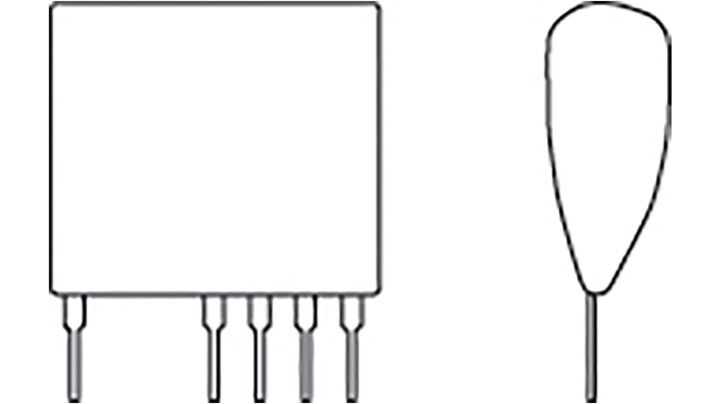 ROHM, AC-DC Converter 120mA, -4.7 to -5.3 V 7-Pin, SIP BP5075-5