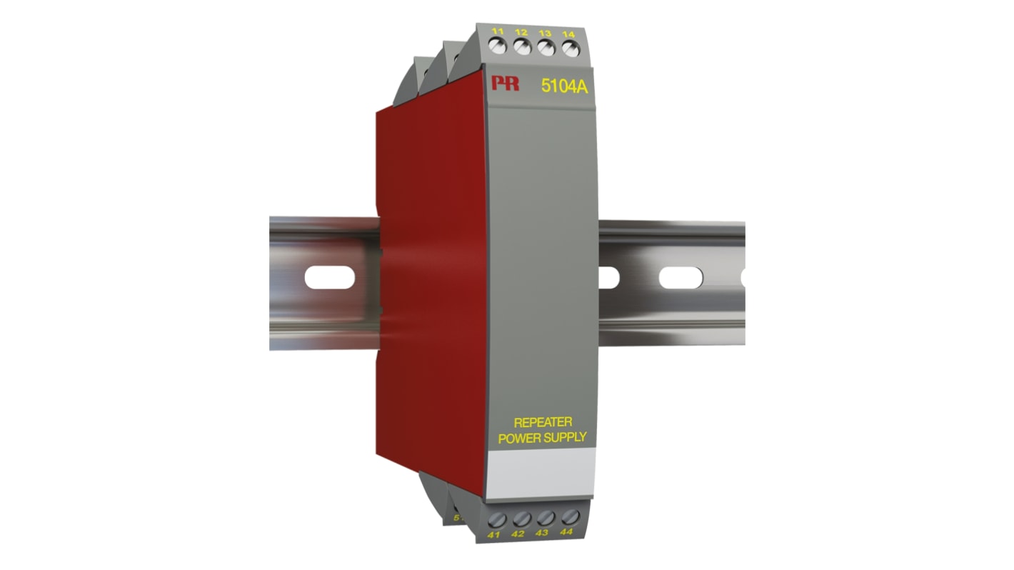PR Electronics Signalbehandler, Repeaterstrømforsyning, Strøm, Spænding Input, Strøm, spænding Output