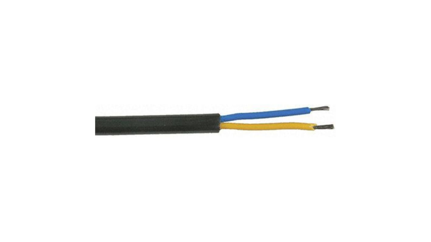 RS PRO Ungeschirmt 7/0,2mm PVC-isoliert Thermoelement Kabel/Draht für Thermoelement Typ J, L. 25m, max. +105°C