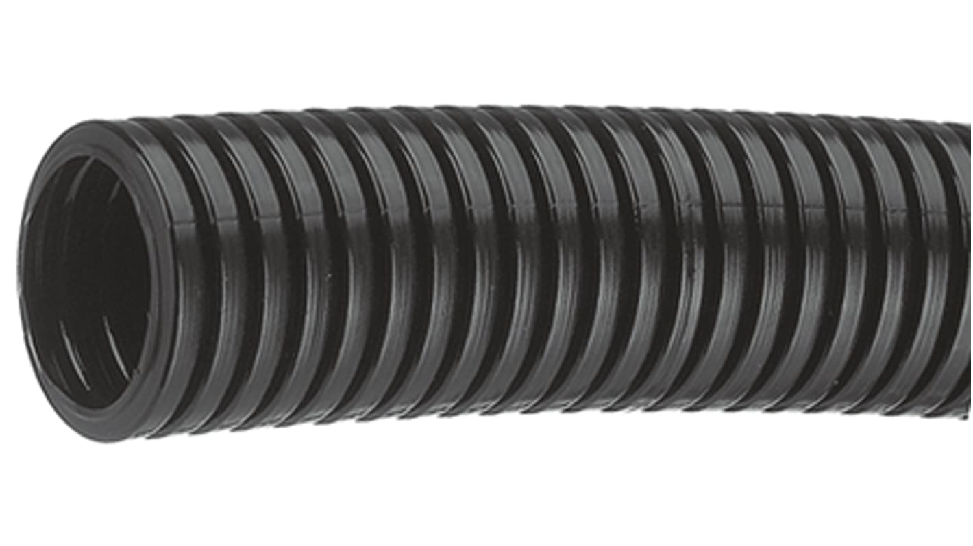 PMA PCL Leerrohr Kunststoff, Ø 20mm nom. flexibel, Schwarz A ø 21.2mm I ø 16.2mm x 50m IP68