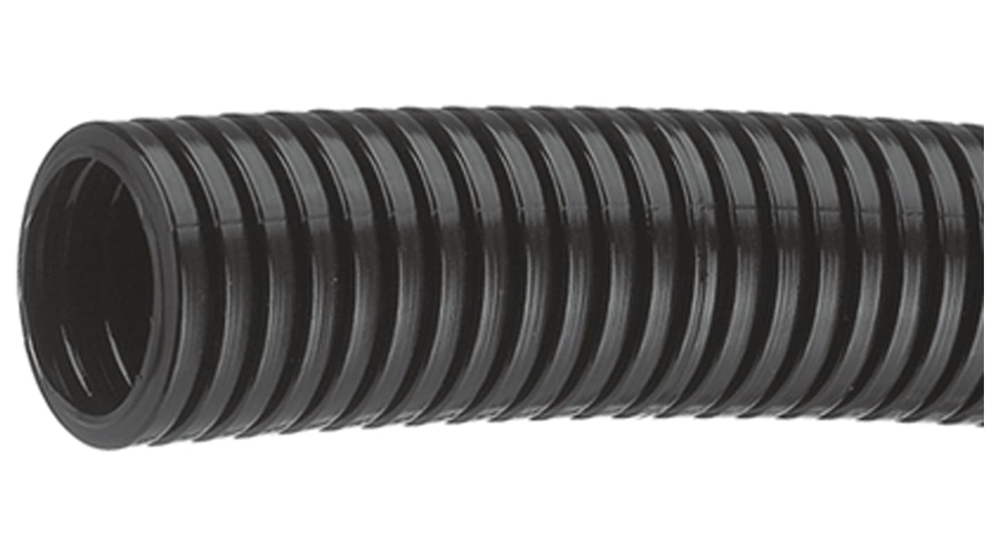 PMA VAML Leerrohr Kunststoff, Ø 20mm nom. flexibel, Schwarz A ø 21.2mm I ø 15.3mm x 50m, mit IP-Schutzklasse