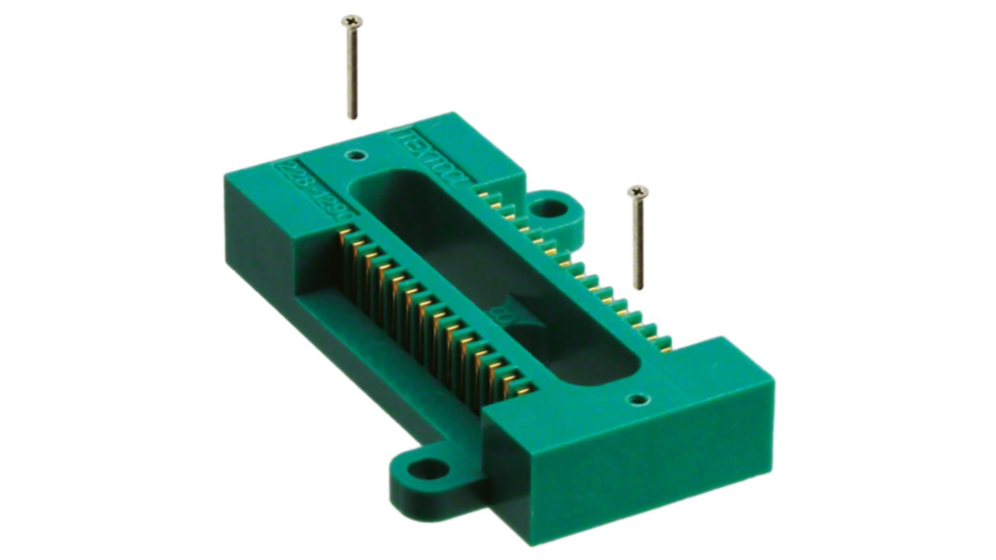 Gniazdo Dip ZIF IC 1.78mm Pitch 10.16mm Row Spacing 28 Way, Przepust, 1A 3M