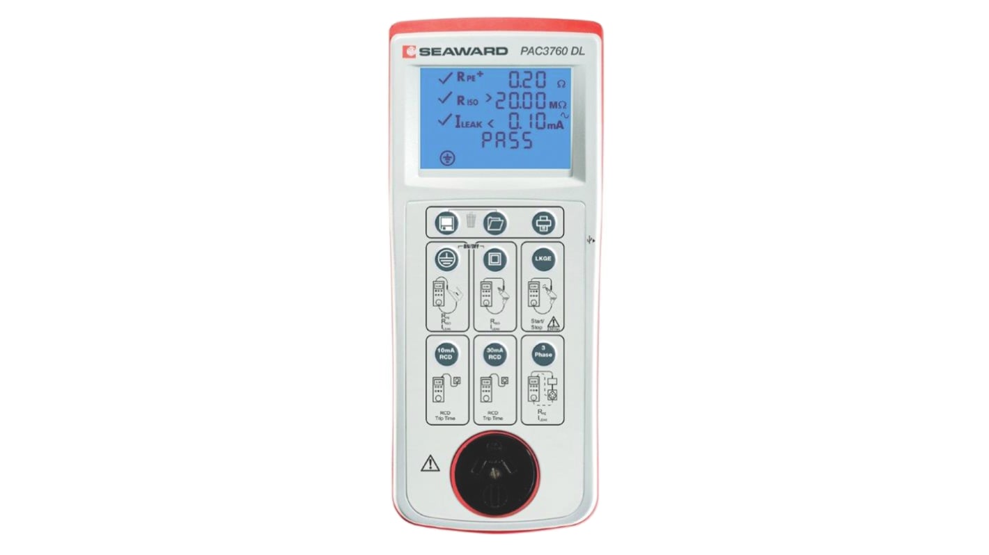 PAC3760 DL | Seaward PAC3760DL AU PAT Tester, Class I, Class II Test ...