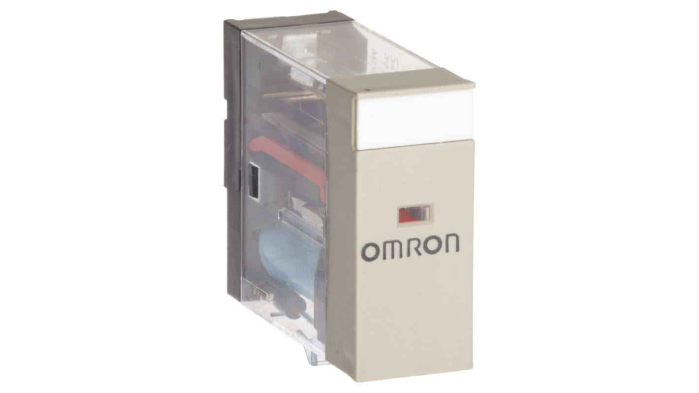 Relé de potencia sin enclavamiento Omron G2R de 1 polo, SPDT, enchufable