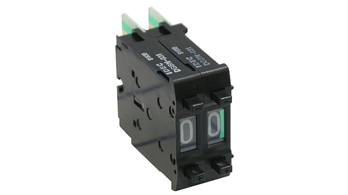 Idec Pushwheel Switch 6 Solder Panel Mount 200mΩ 10-way DGBN-031D-B | RS