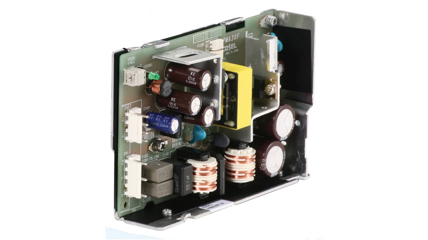 Cosel Switching Power Supply, PMA30F-15, 15V dc, 2A, 30W, 1 Output, 85 → 264V ac Input Voltage