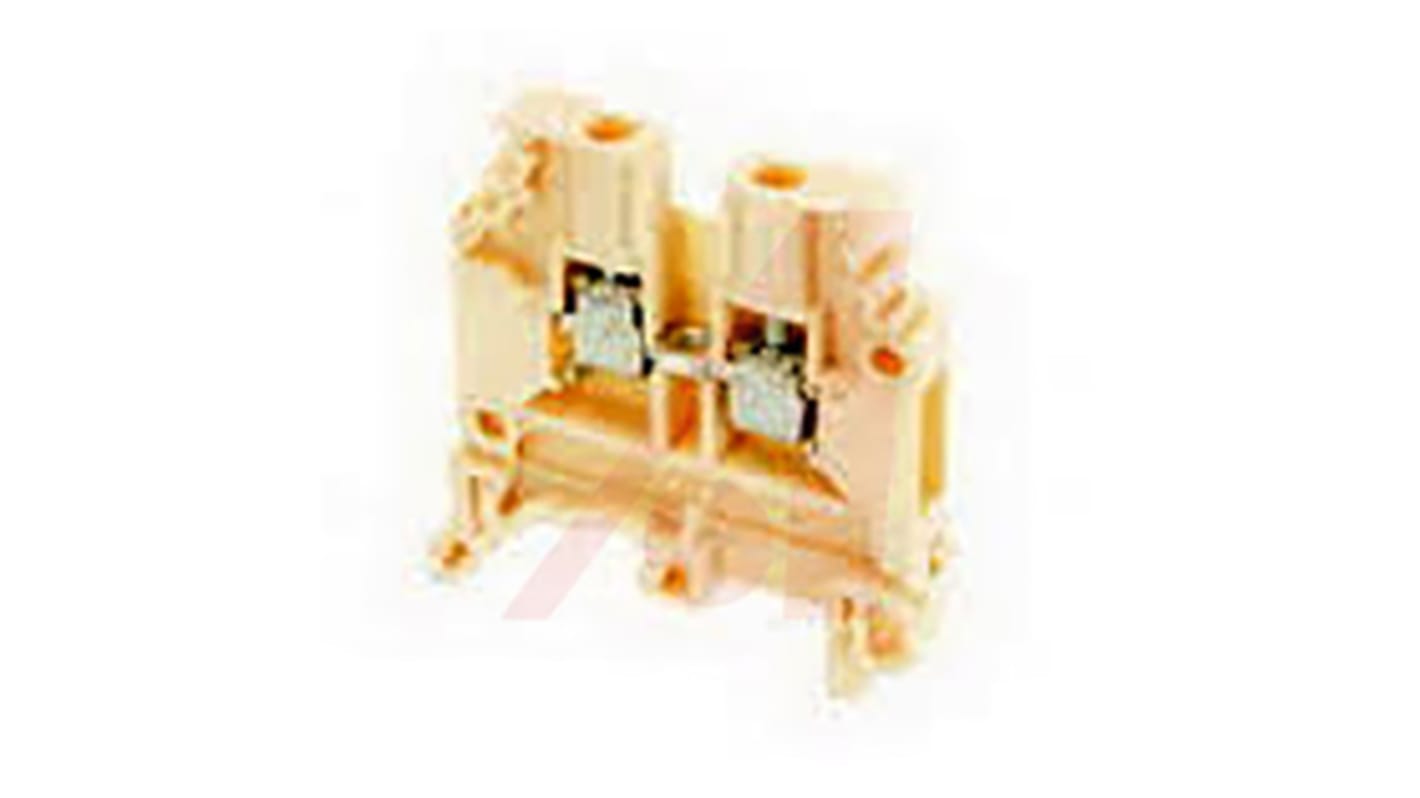 ABB SNA Reihenklemme Einfach Beige, 4mm², 1 kV ac / 32A