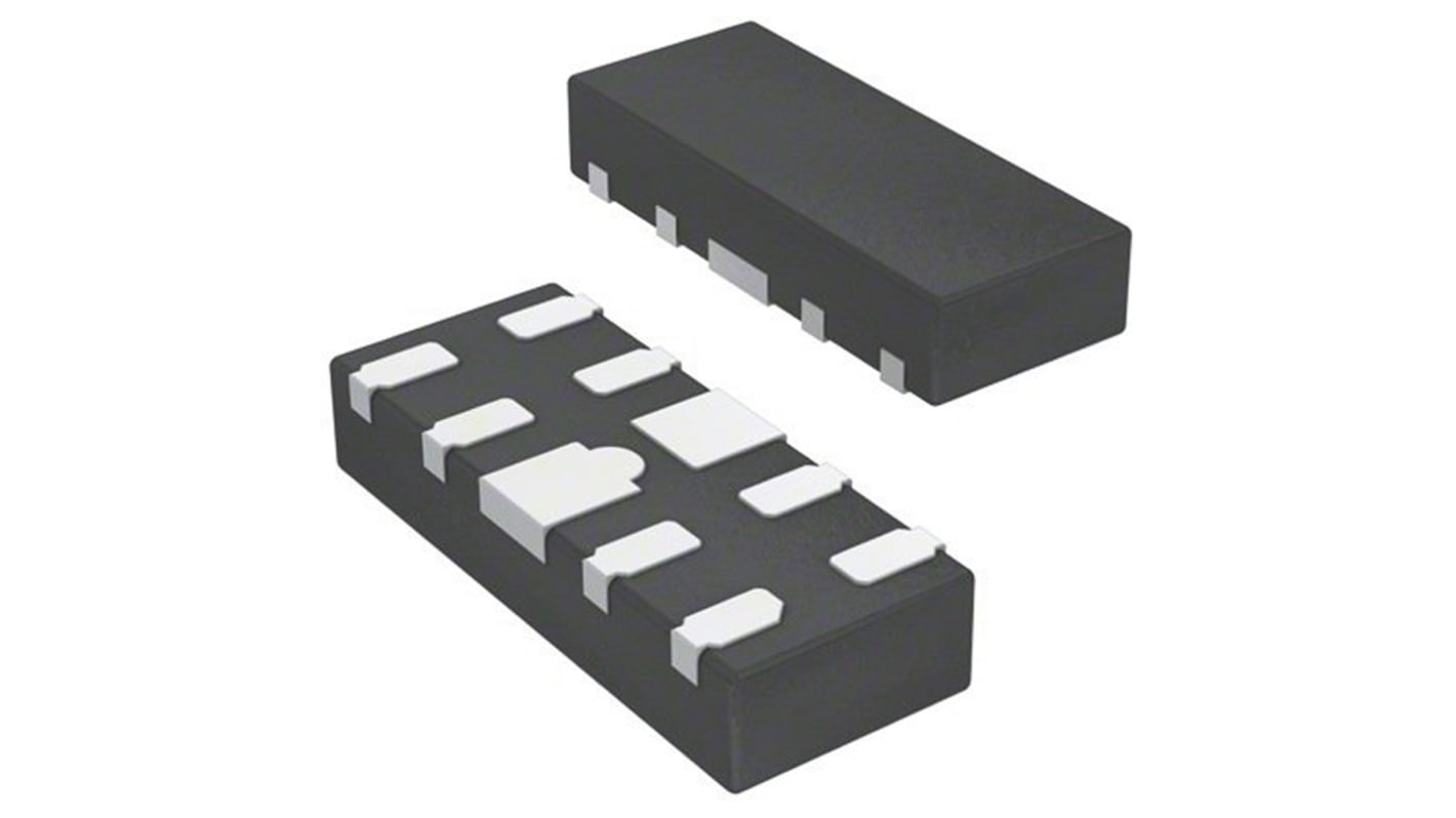 Array di protezione ESD STMicroelectronics, , SMD, bloccaggio 15V, breakdown 6V, μQFN