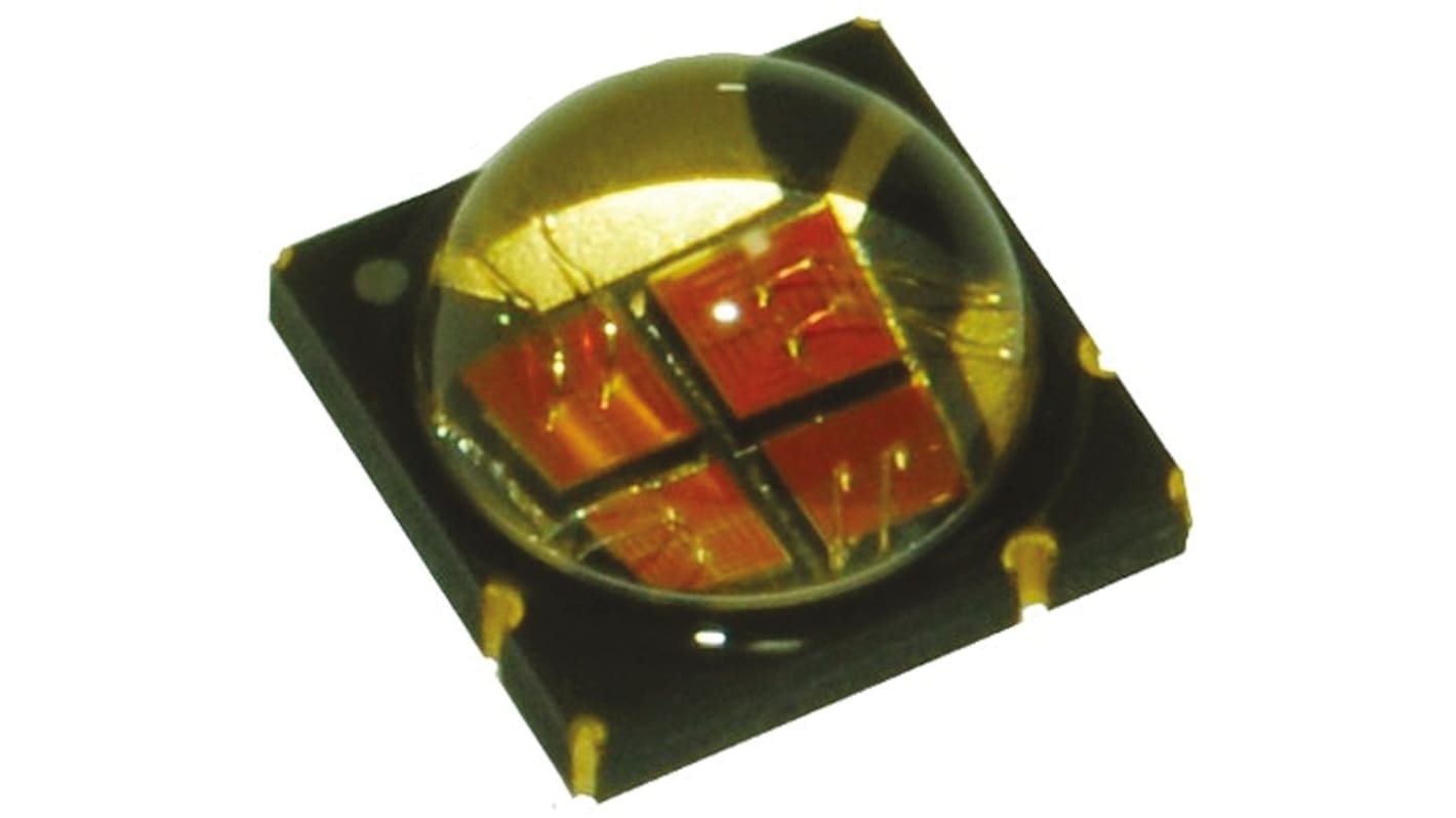 LedEngin Inc SMD LED Rot 11,4 V, Cluster 4-LEDs, 95°, 8-Pin