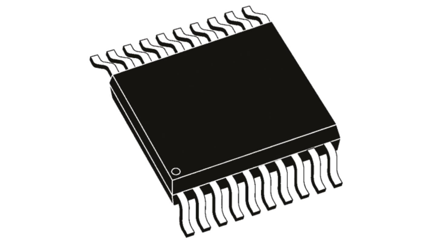 Mikrokontrolér R5F10267DSP#V5 16bit RL78 24MHz 2 kB, 4 kB Flash 512 B RAM, počet kolíků: 20, LSSOP