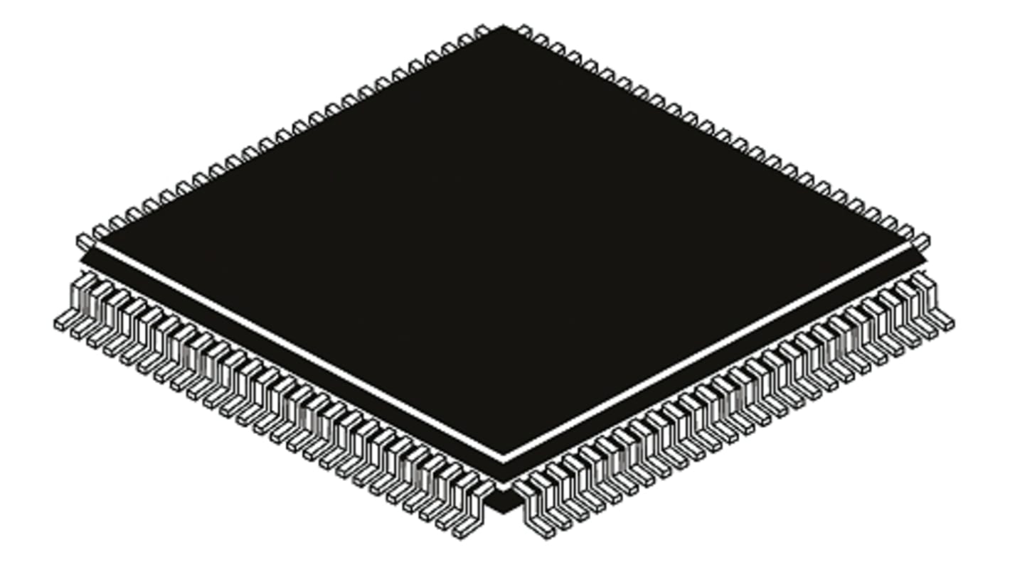 Renesas Electronics R5F104PFAFB#V0, 16bit RL78 Microcontroller, RL78, 32MHz, 8 kB, 96 kB Flash, 100-Pin LFQFP