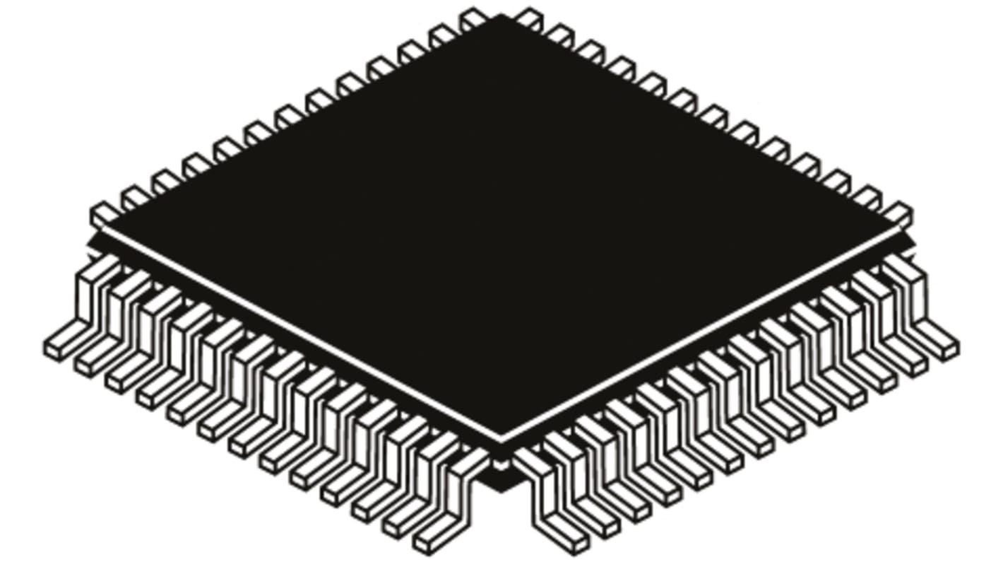 Mikrokontrolér R5F104JJAFA#30 16bit RL78 32MHz 128 kB Flash 16 kB RAM, počet kolíků: 52, LQFP