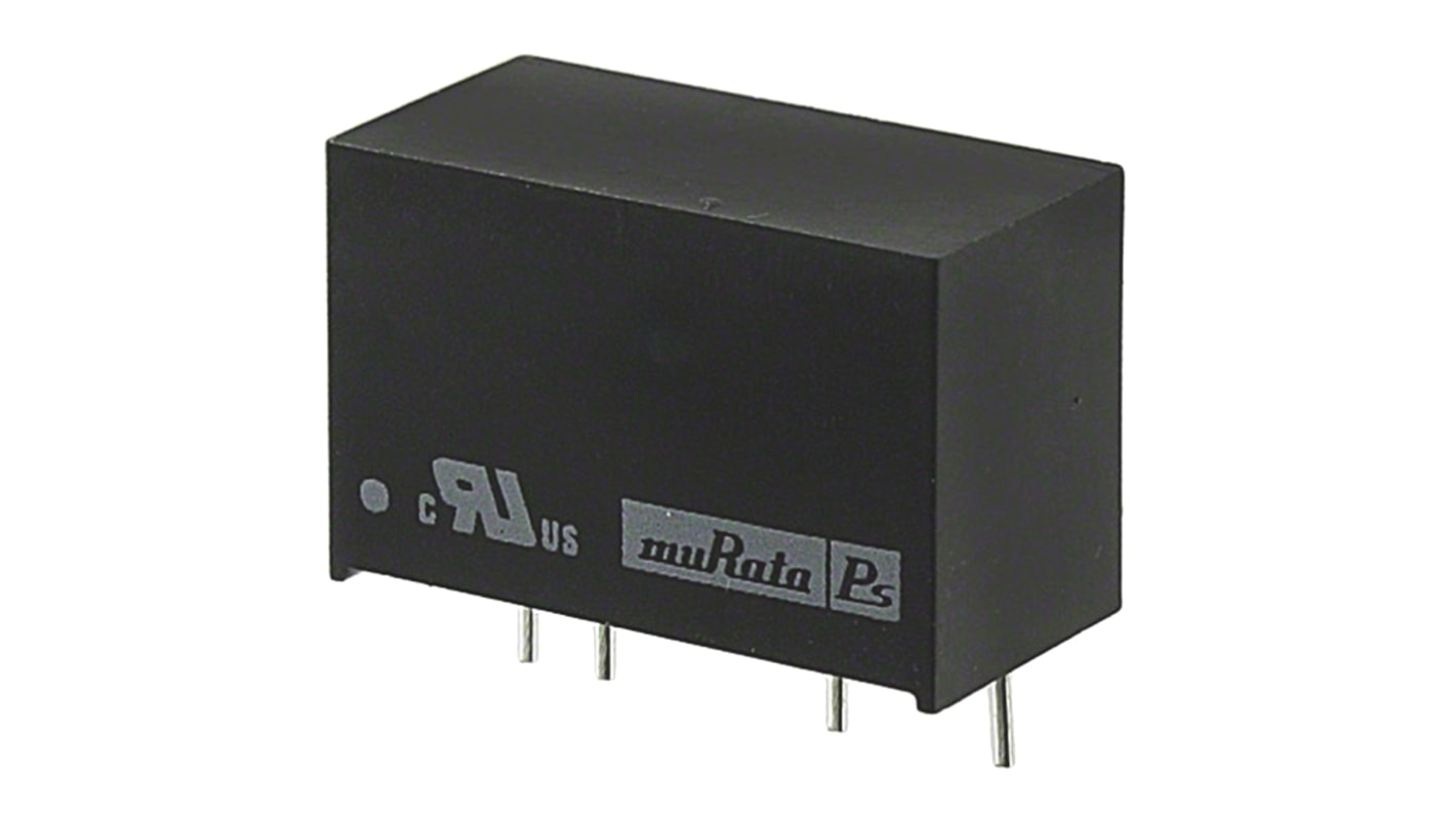 Murata Power Solutions MEJ2 DC-DC Converter, ±3.3V dc/ ±303mA Output, 10.8 → 13.2 V dc Input, 2W, Through Hole,