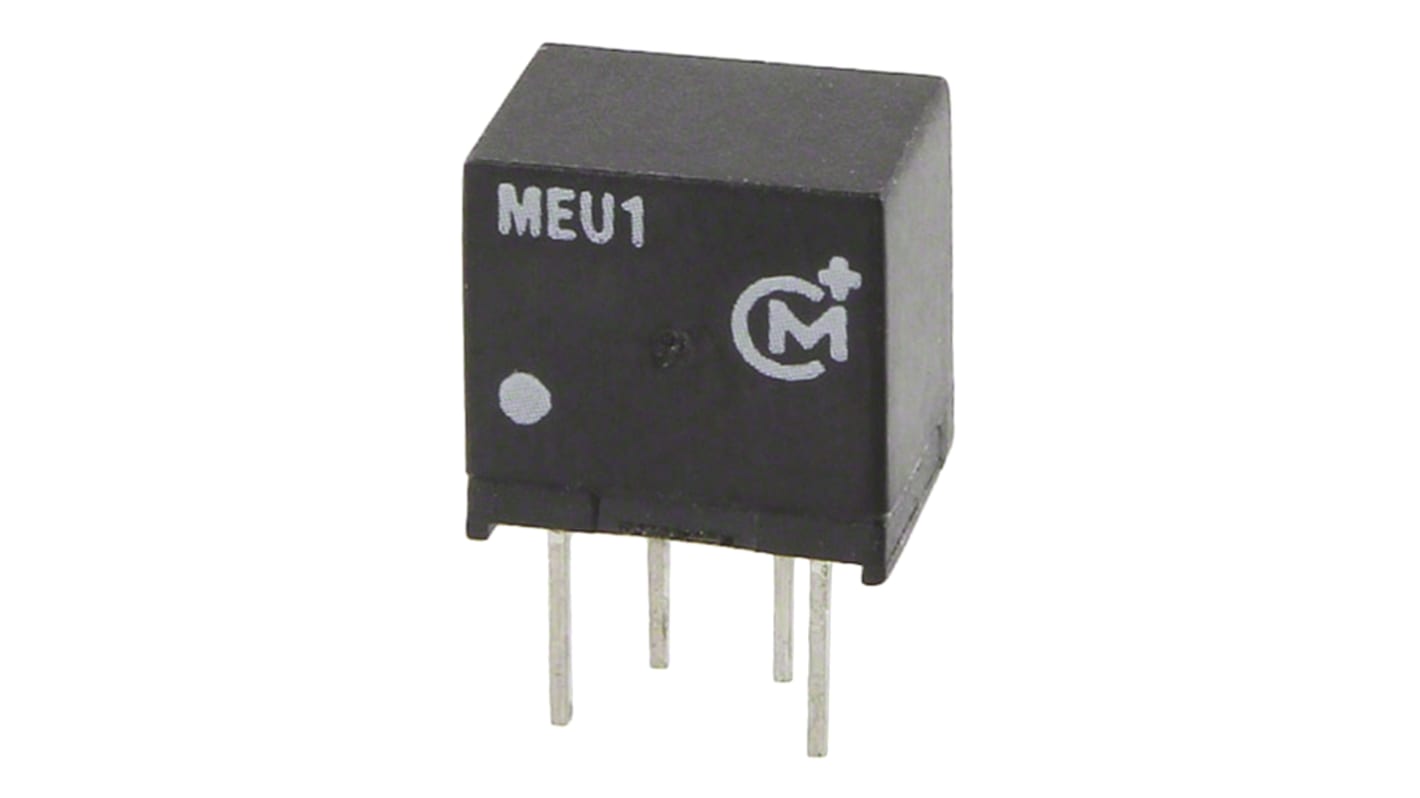 Murata Power Solutions MEU1 DC-DC Converter, 3.3V dc/ 300mA Output, 2.97 → 3.63 V dc Input, 1W, Through Hole,