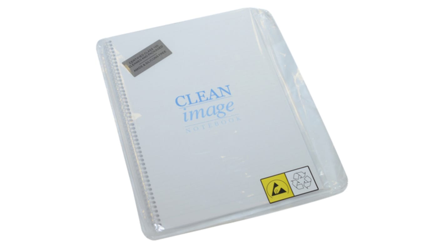 RS PRO Cleanroom A4 Lined Notebook 297mm x 210mm | RS