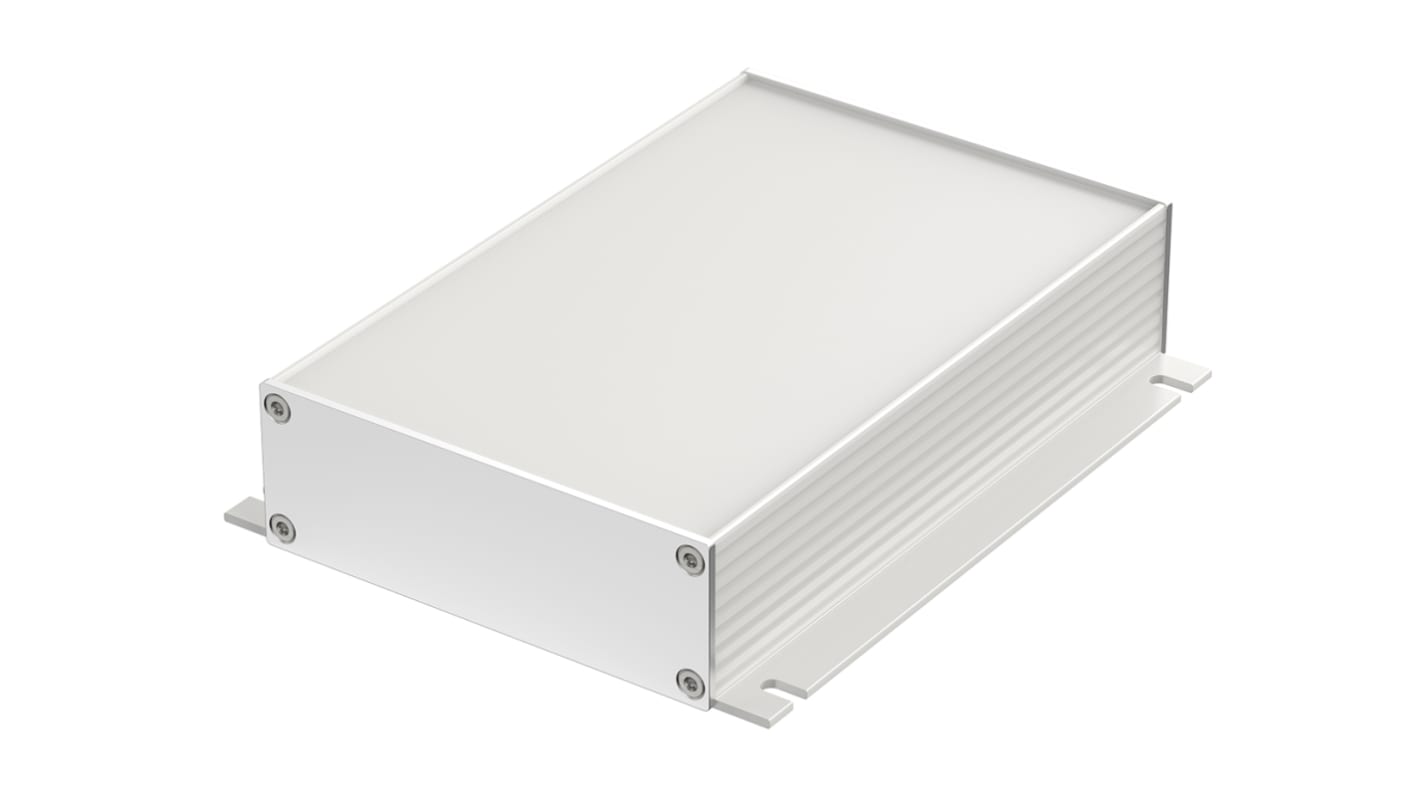 Caja Bopla de Aluminio Aluminio anodizado, 160 x 105 x 36mm, IP40