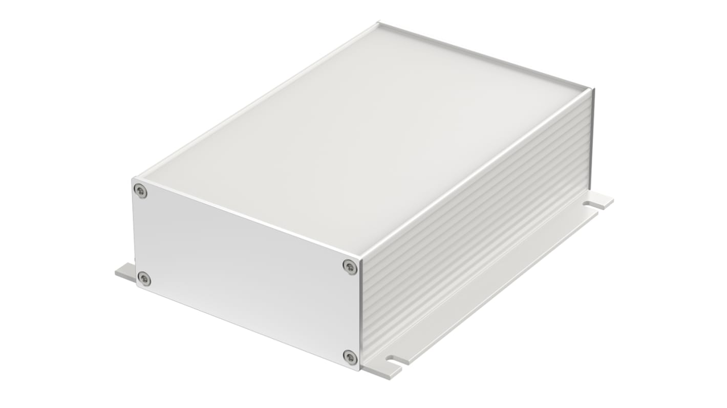 Caja Bopla de Aluminio Aluminio anodizado, 160 x 105 x 48mm, IP40