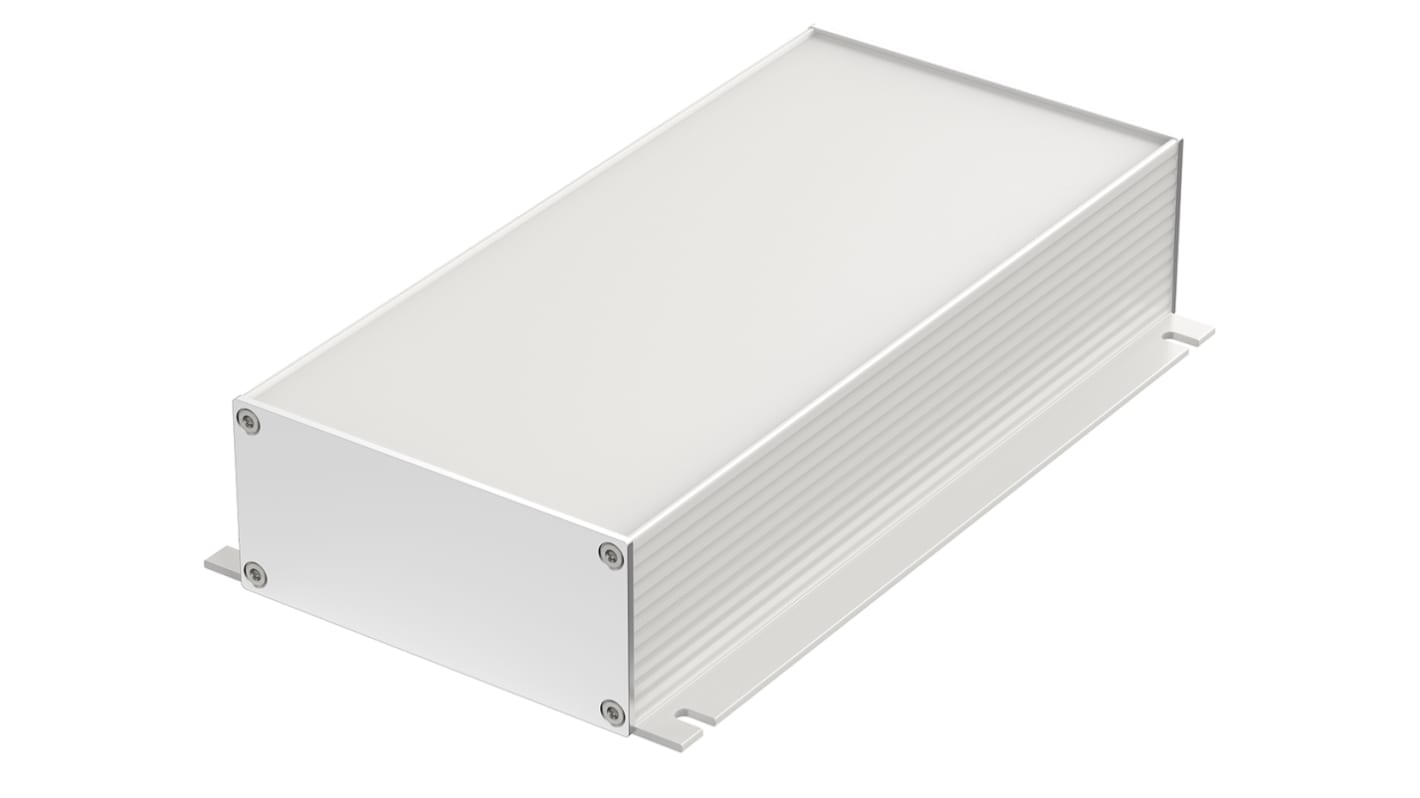 Bopla Filotec (Set) Series Aluminum (Anodized) Aluminium Enclosure, IP40, Flanged, Aluminum (anodized) Lid, 220 x 105 x