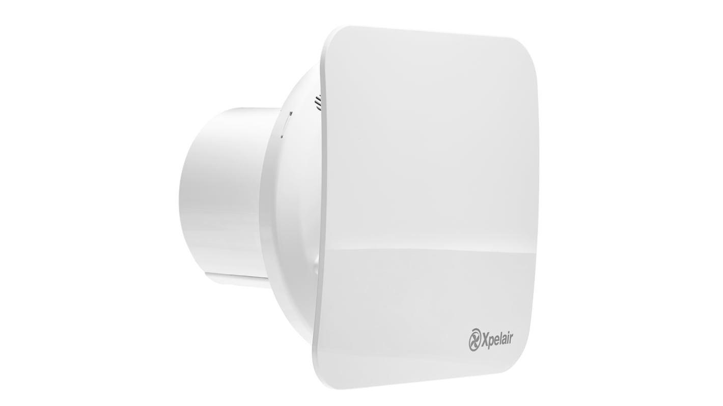 Xpelair 92966RS Simply Silent Square Ceiling Mounted, Panel Mounted