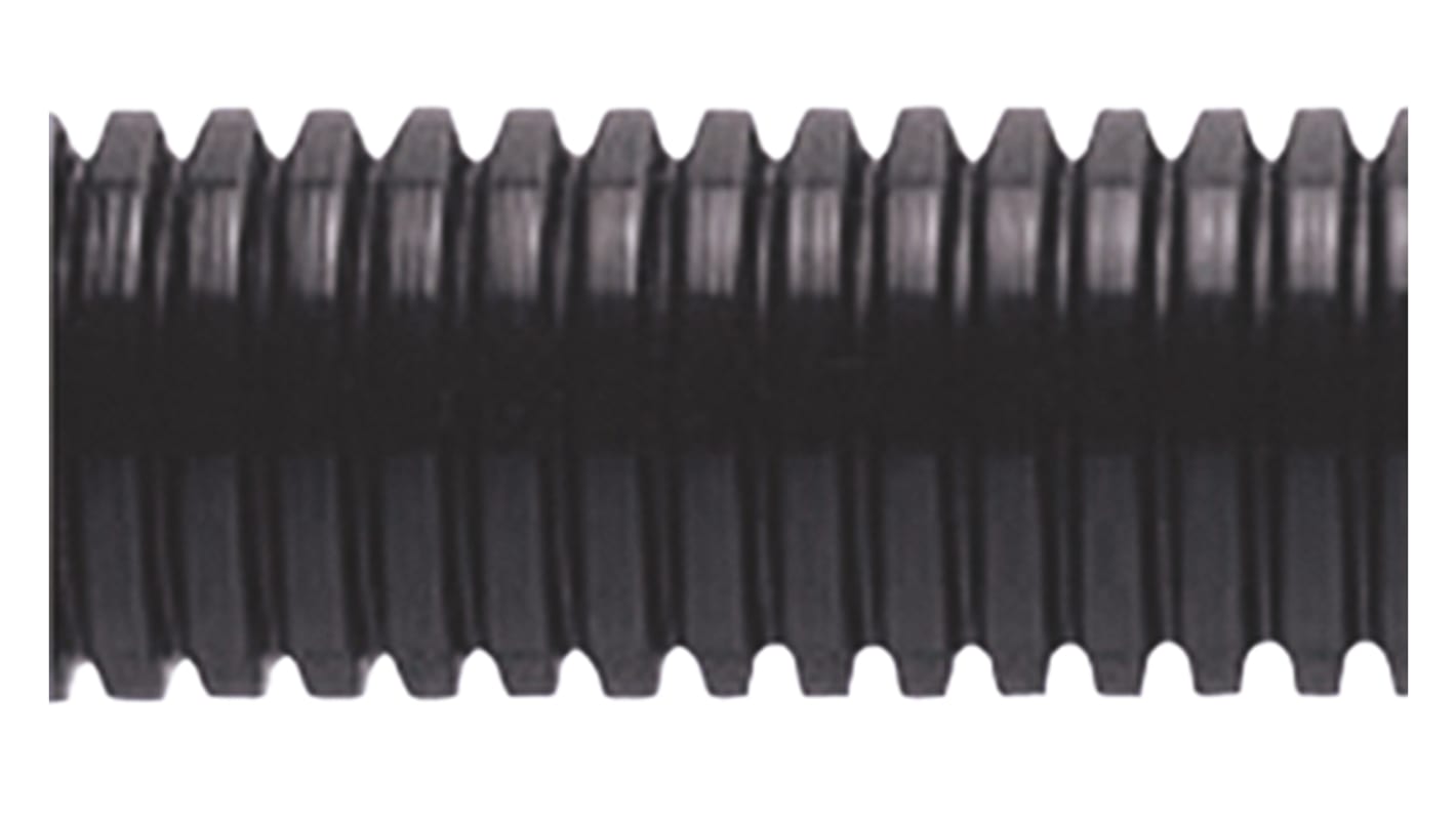 Adaptaflex Flexible Conduit, 34mm Nominal Diameter, Plastic, Black