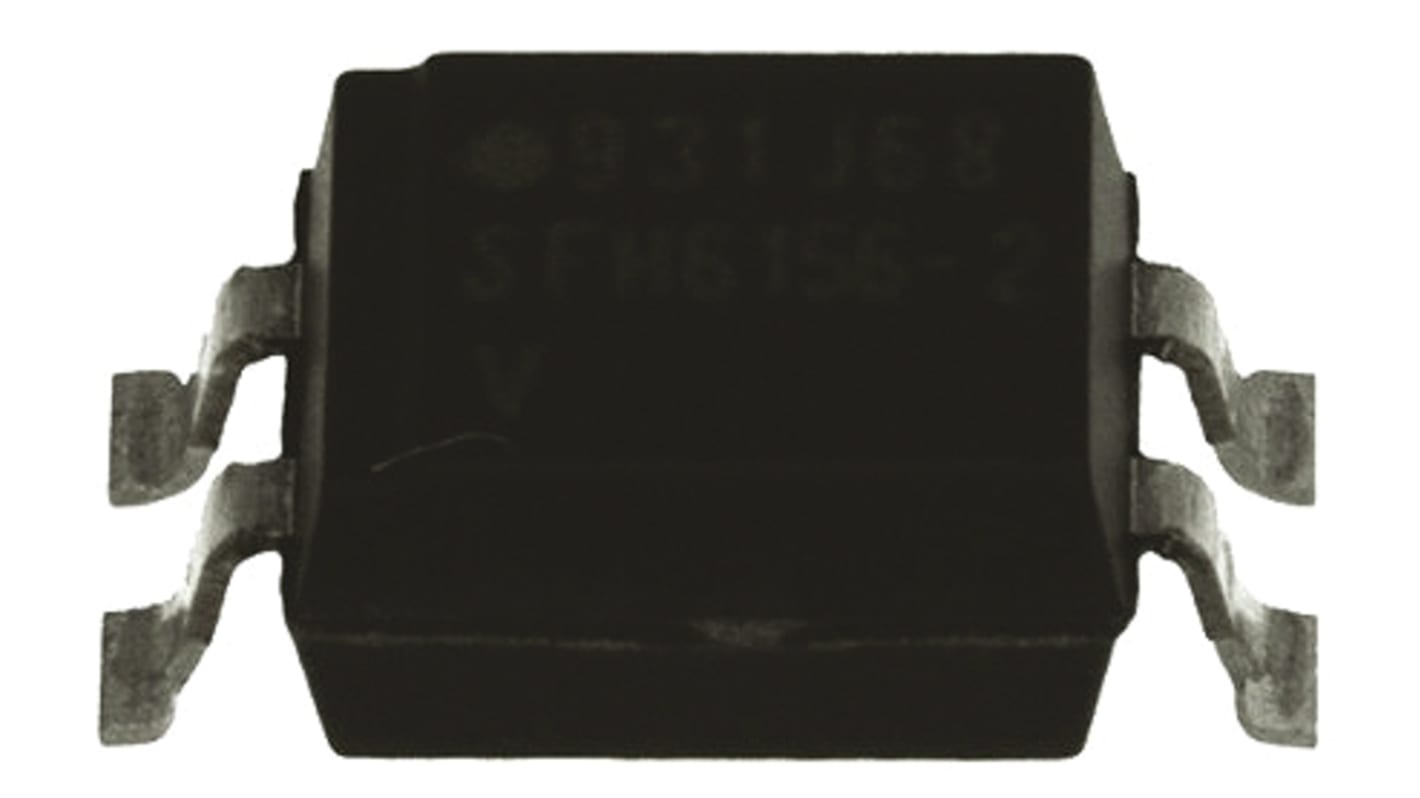 Optoacoplador Infineon de 1 canal, Vf= 8V, Viso= 4 kVrms, IN. DC, OUT. MOSFET, mont. superficial, encapsulado DIP, 4