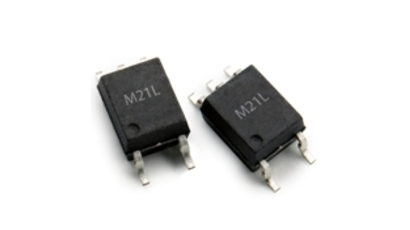 Broadcom, ACPL-M21L-500E DC Input CMOS Output Optocoupler, Surface Mount, 5-Pin SO5