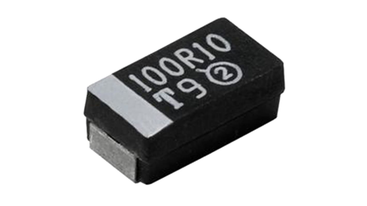 Vishay 4.7μF MnO2 Tantalum Capacitor 50V dc, 293D Series