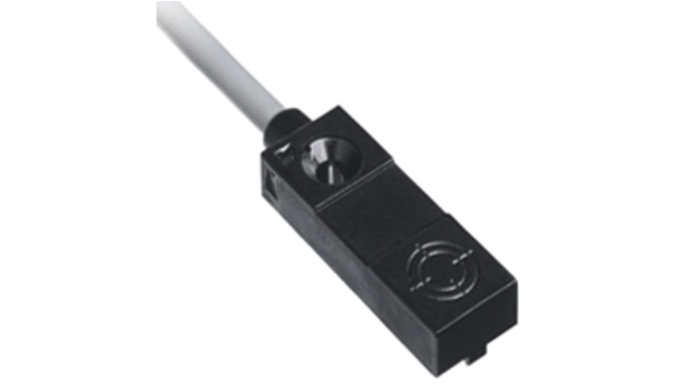 Pepperl + Fuchs Inductive Block-Style Proximity Sensor, 4 mm Detection, PNP Output, 4.75 → 30 V dc, IP67