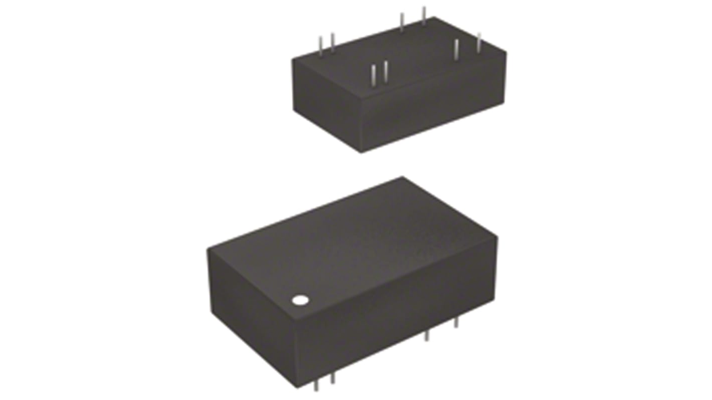 Convertisseur DC-DC Recom, REC3, Montage traversant, 0.3W, 2 sorties, ±15V c.c., 100mA