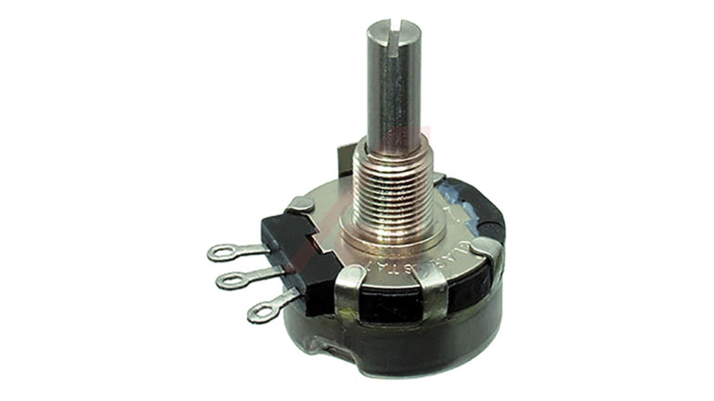 Honeywell 53C, Tafelmontage Dreh Potentiometer 15kΩ ±10% / 2W, Schaft-Ø 6,35 mm