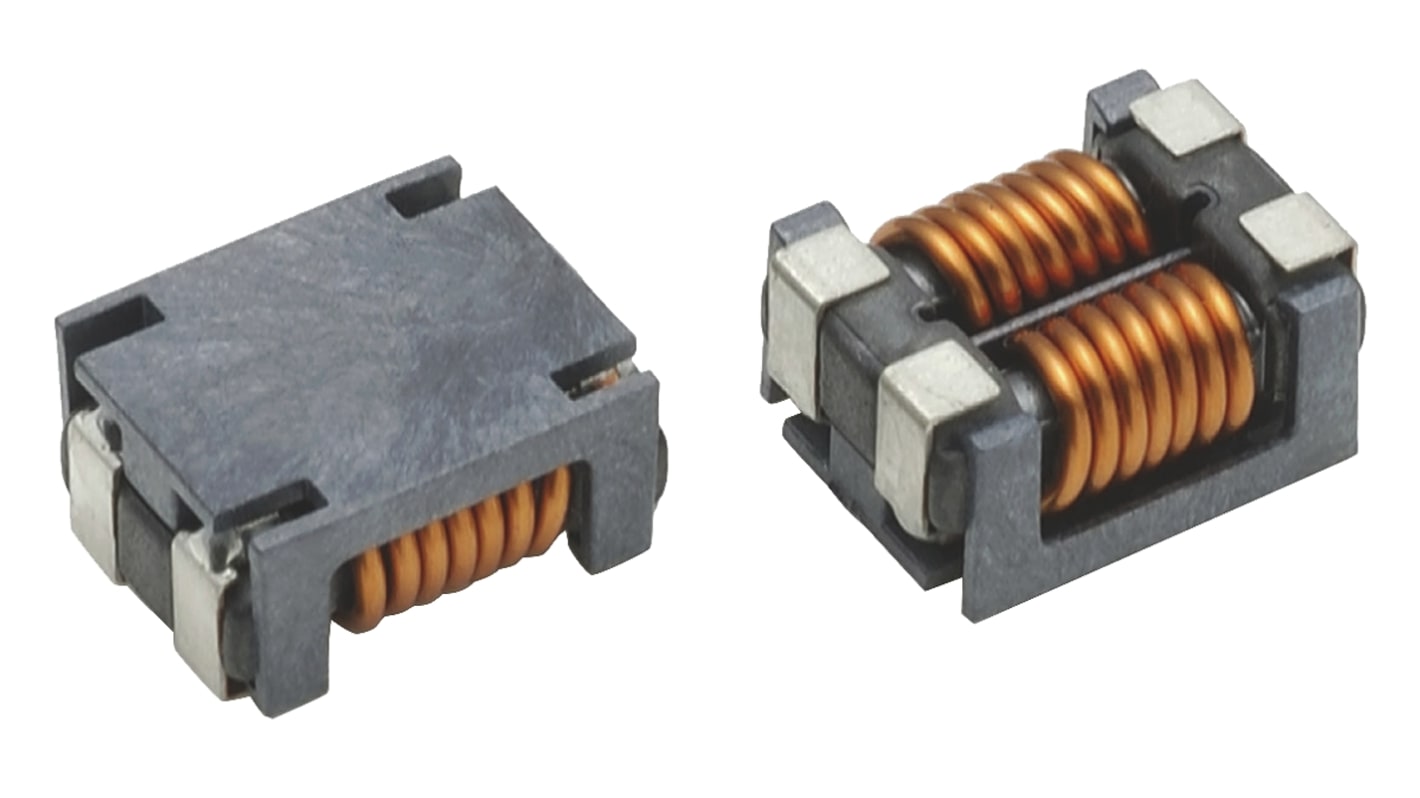 AEC-Q200 Inductor de montaje en superficie bobinado TDK, núcleo de Ferrita, apantallado 90 V, 5A Idc, Serie ACM-V