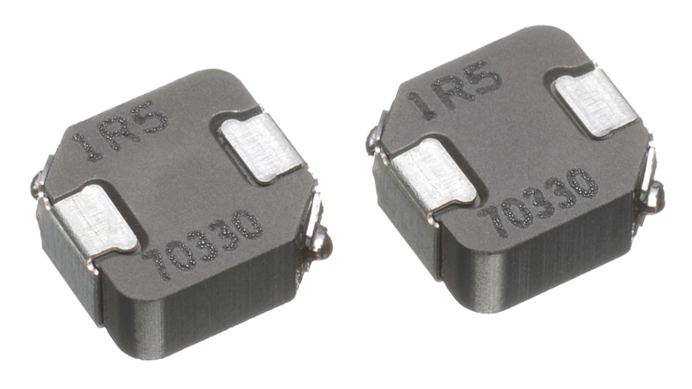 Inductance bobinée CMS 2,2 μH, 3.3A max , 4012, dimensions 4.4 x 4.1 x 1.2mm, Blindé, série SPM