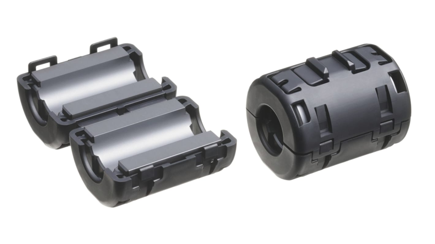 ZCAT12VBK TDK Openable Ferrite Sleeve, 27.5 x 34.6 x 27mm, For