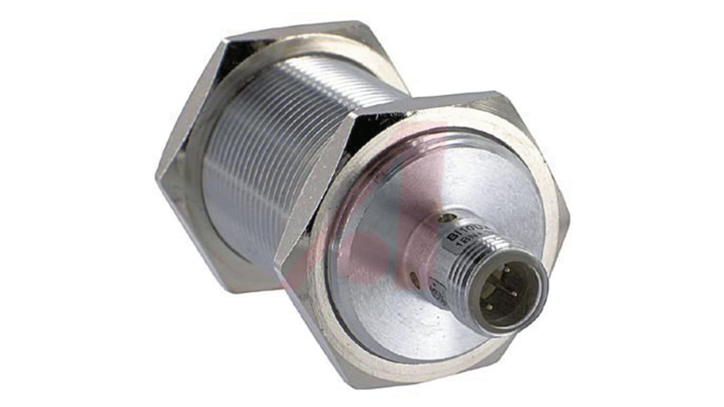 Sensor de proximidad Turck, M30 x 1.5, alcance 10 mm, salida NPN, 10 → 30 V dc, IP67, 1kHz