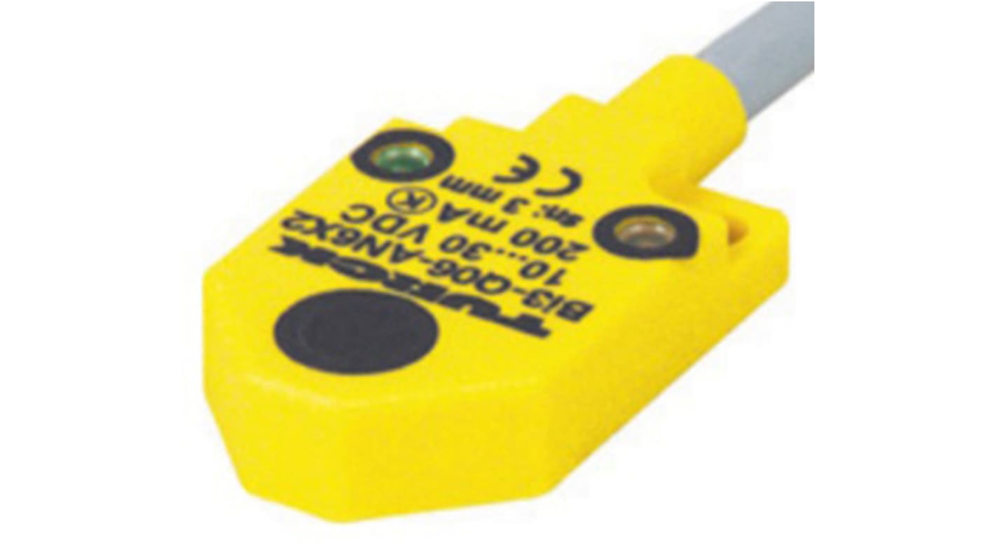 Capteur de proximité, Turck, 10→30 V c.c., NPN, 2 mm