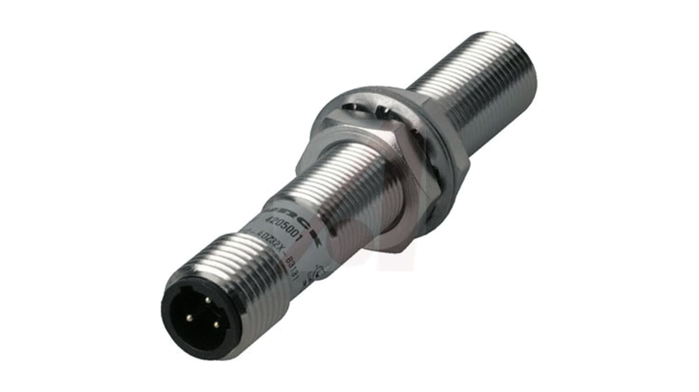 Sensor de proximidad Turck, M12 x 1, alcance 4 mm, 10 → 300 V dc, 20 → 250 V ac, IP67, 20Hz