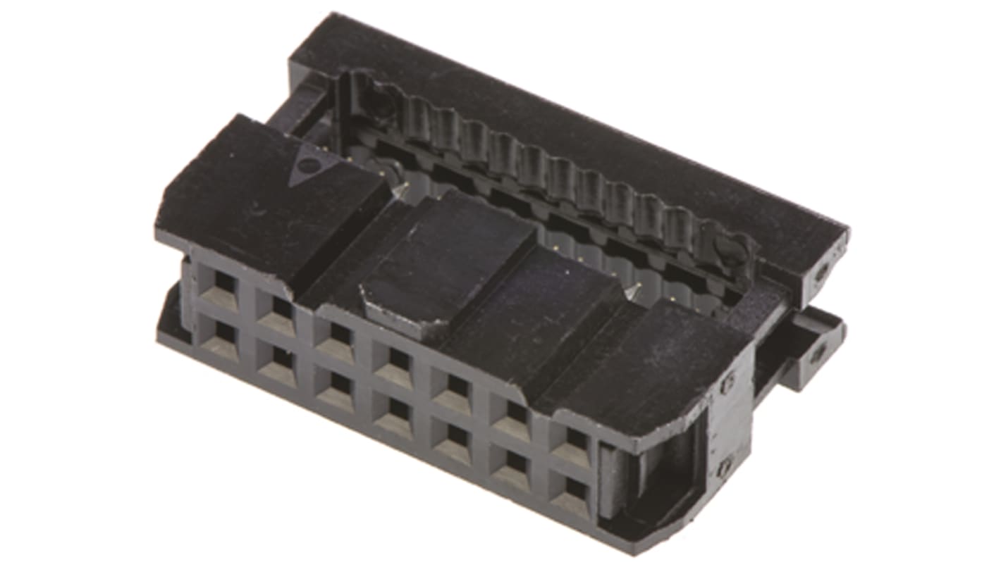 Amphenol ICC 14-Way IDC Connector Socket for Cable Mount, 2-Row