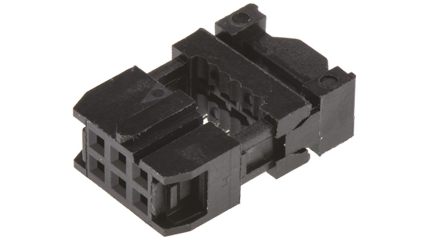 Amphenol 6-Way IDC Connector Socket for Cable Mount, 2-Row