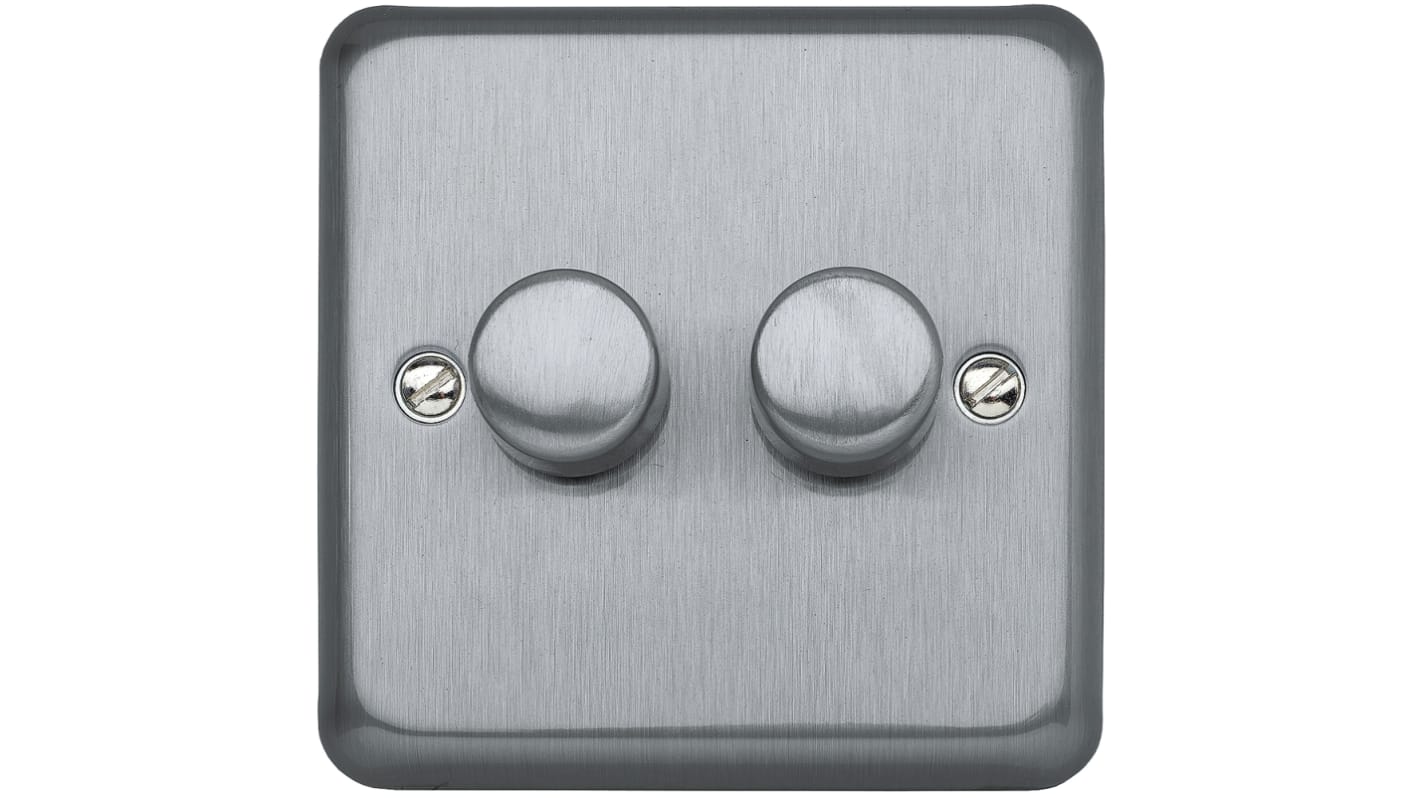 K1532BRC MK Electric 2 Way 1 Gang Dimmer Switch, 230V, 250W RS