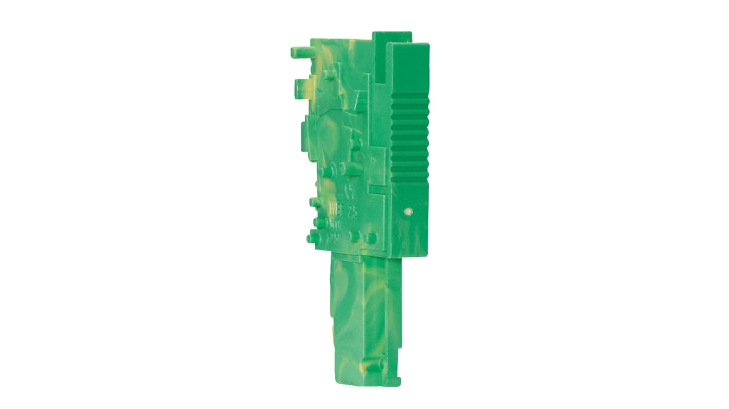 Wieland WBF Series Left Side Connector for Use with DIN Rail Terminal Block with Plug-In Connection